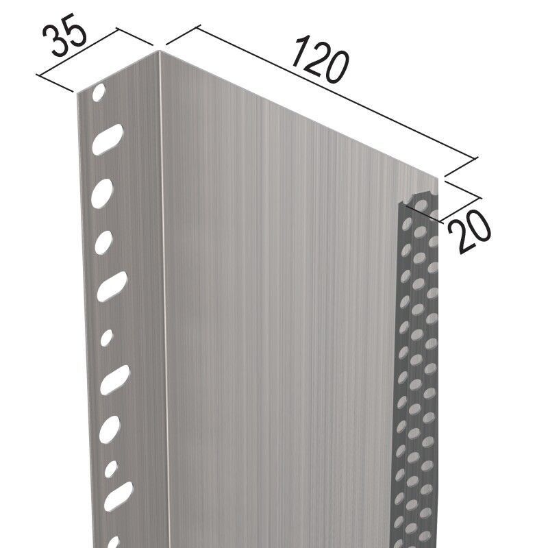 Protektorwerk Abschlussprofil, WDV-Systeme, Alu