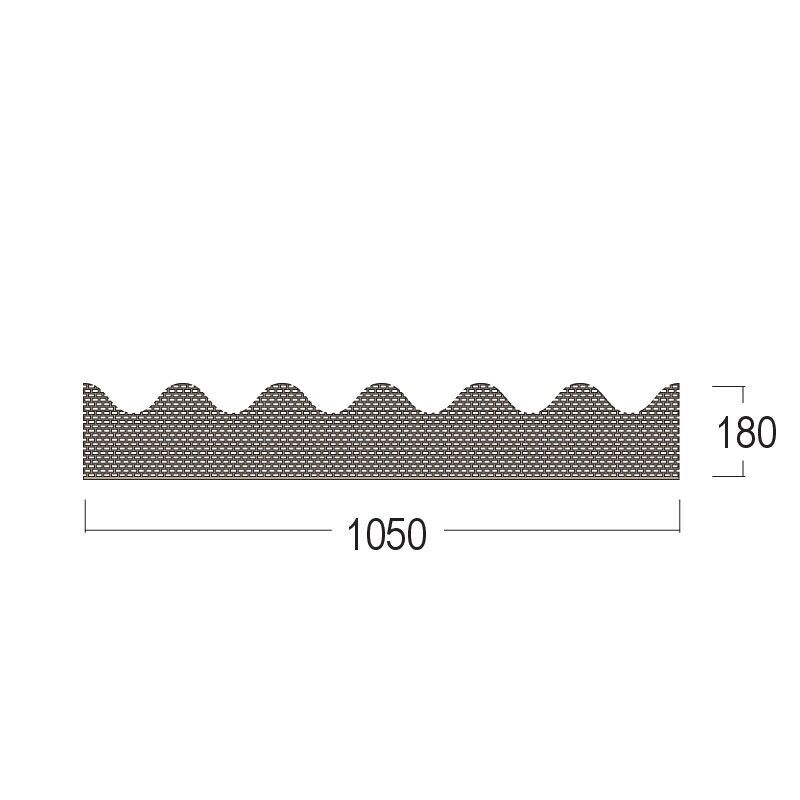 Protektorwerk Traufenbelüftungsprofil PVC