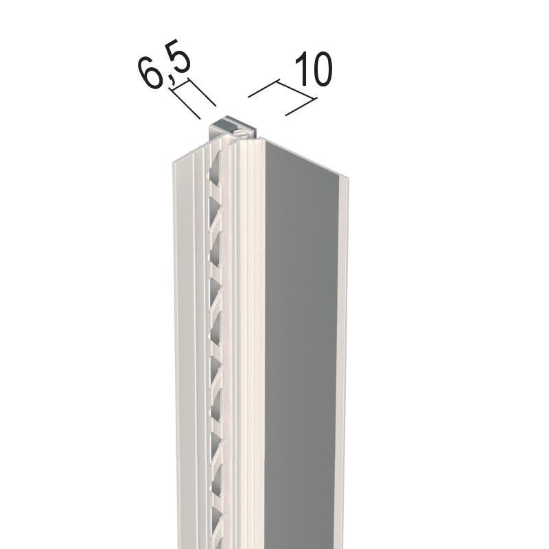 Protektorwerk Anputzdichtleiste mit Schattenfuge, Membran