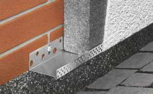 Sockelprofile aus Aluminium oder Edelstahl, für Dämmstoffdicken von 20 bis 300 mm.