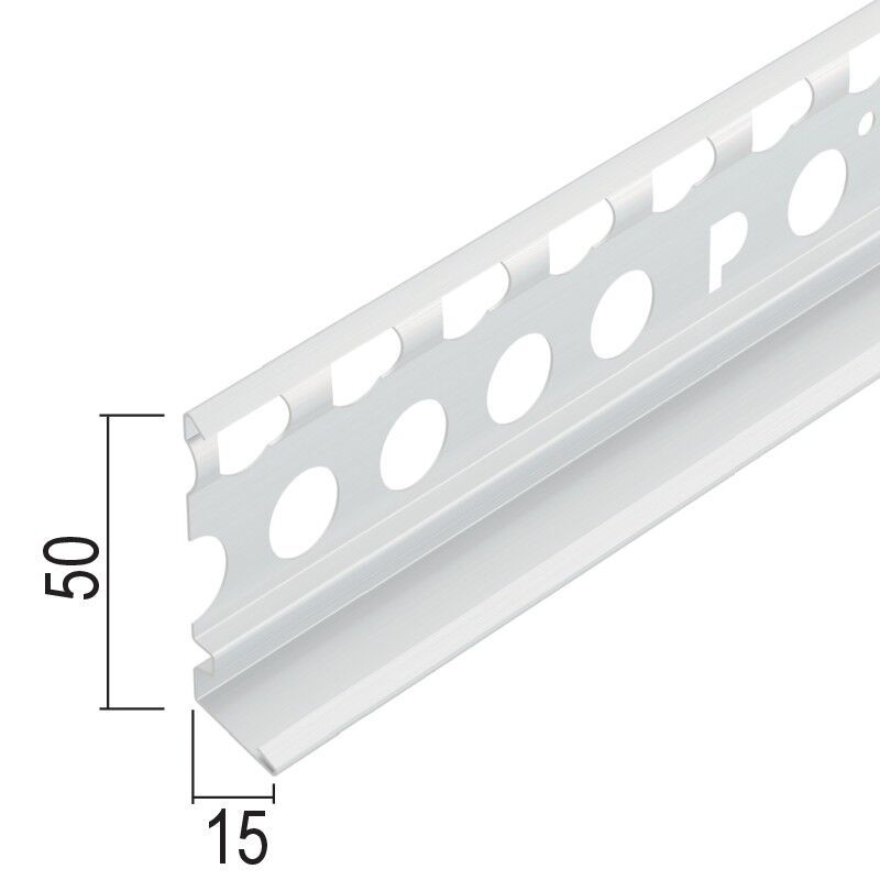 Protektorwerk Sockelprofil Innen- und Außenputz