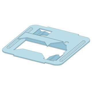 Protektorwerk Nut- und Federbrett-Drehclips