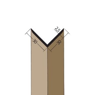 03524 250,0 10 Winkelprofil PVC 30x30x2,5 mm Hart-PVC