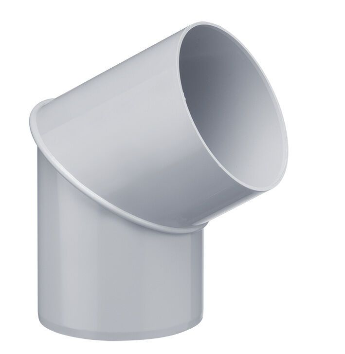 82016 BB DN 75/60° Rohrbogen 60° DN 75 BB grau PVC-U