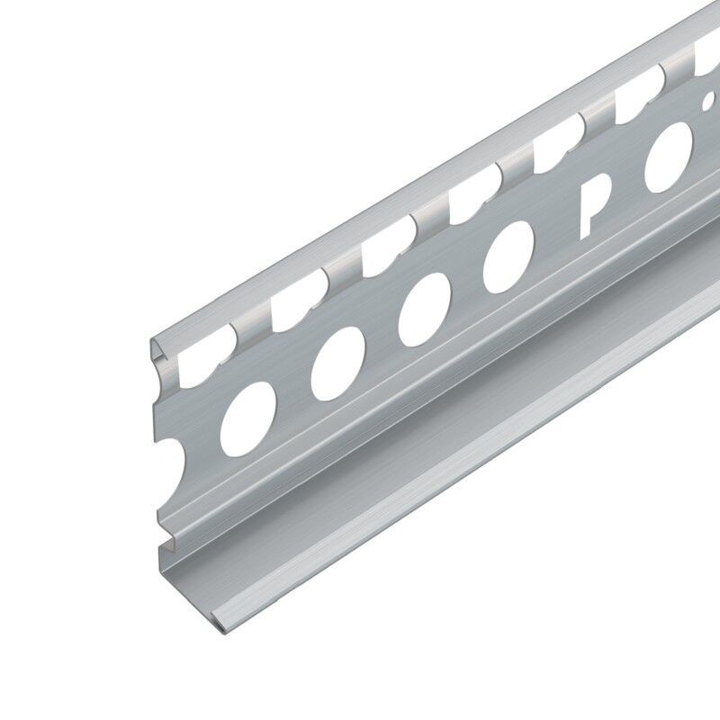 02229 300,0 Sockelprofil für den Innen- und Außenputz 15 mm Edelstahl