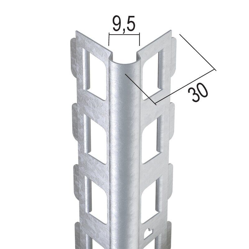 Protektorwerk Kantenprofil Innenputz, runder Kopf