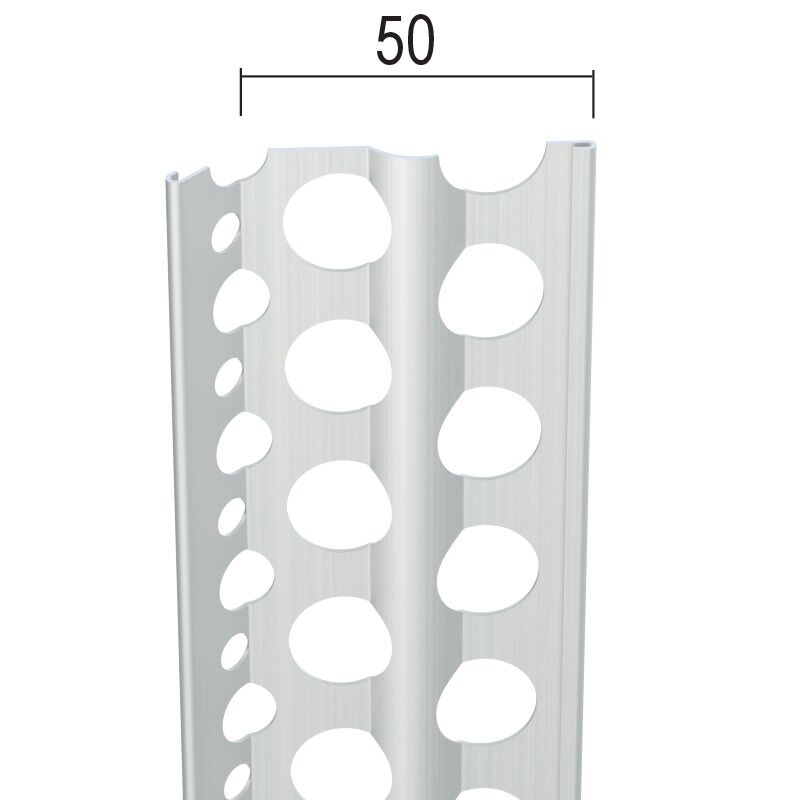 Protektorwerk Kantenprofil Innen- und Außenputz, runder Kopf