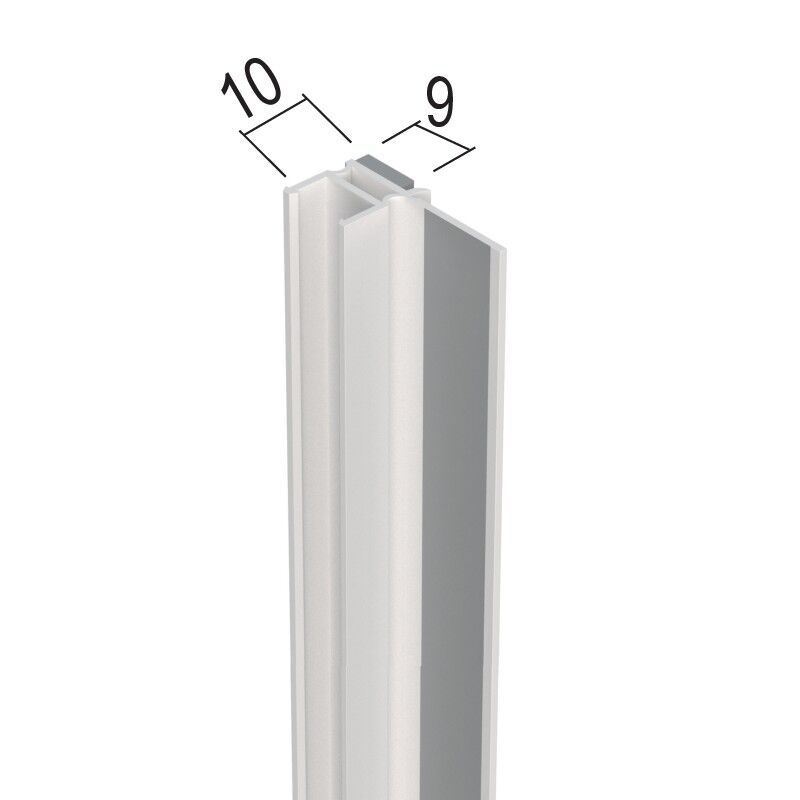 Protektorwerk Anputzleiste mit Bewegungskammer und Schutzlippe