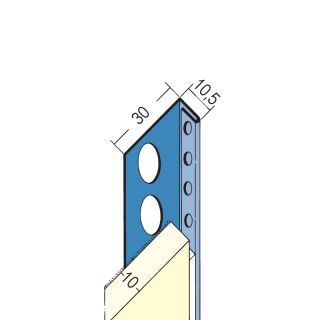 02180 250,0 Abschlussprofil für den Innen- und Außenputz 10 mm Edelstahl