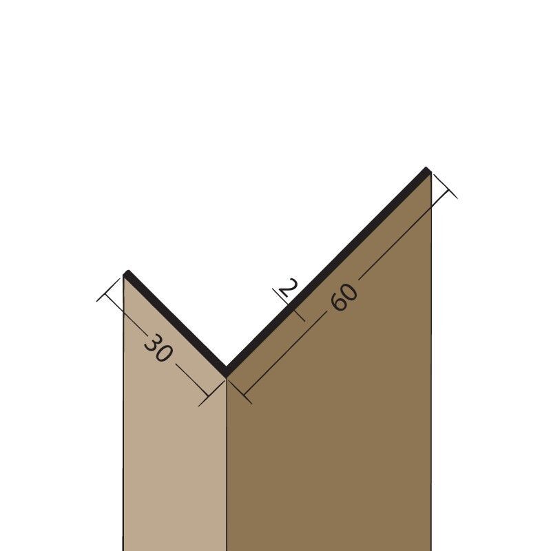 Protektorwerk Winkelprofil PVC