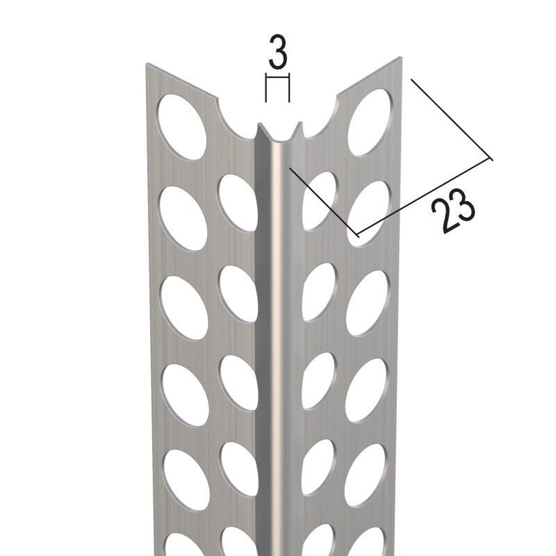 Protektorwerk Kantenprofil Innenputz, runder Kopf