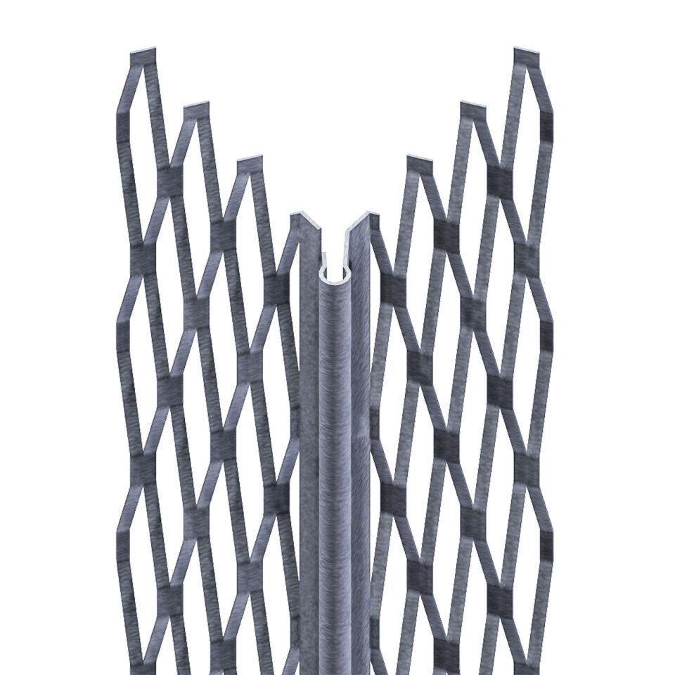 Protektorwerk Kantenprofil Innen- und Außenputz, runder Kopf