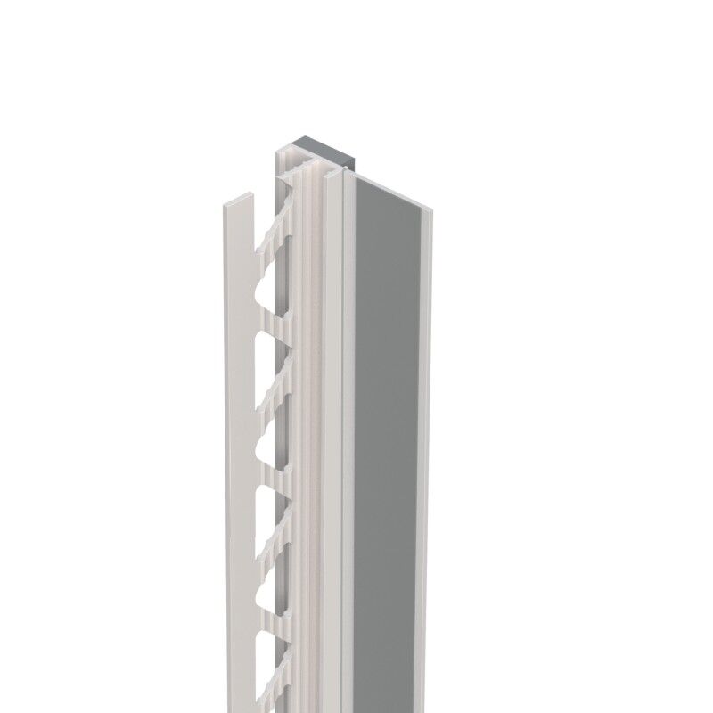 Protektorwerk Anputzdichtleistemit Schattenfuge für Innen- und Außenputz