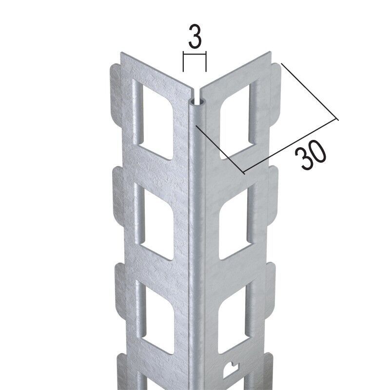 Protektorwerk Kantenprofil Innenputz, runder Kopf
