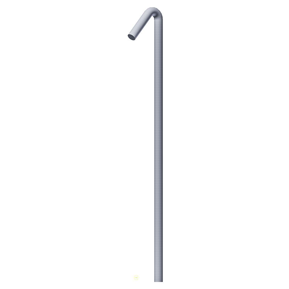 06055 Abhängedraht mit Haken 750 mm Stahldraht, verzinkt