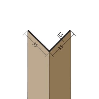03528 250,0 10 Winkelprofil PVC 35x35x1,5 mm Hart-PVC
