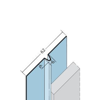 Protektorwerk Fugenprofil vertikal / horizontal Alu