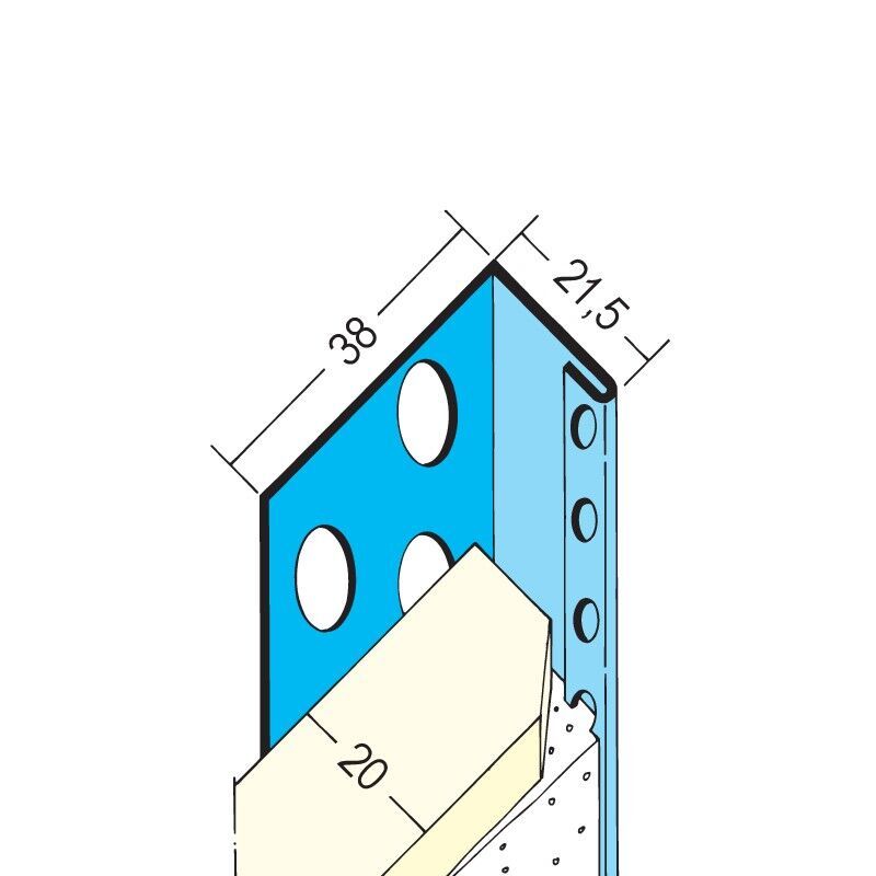 Protektorwerk Abschlussprofil, Trockenbau, GK