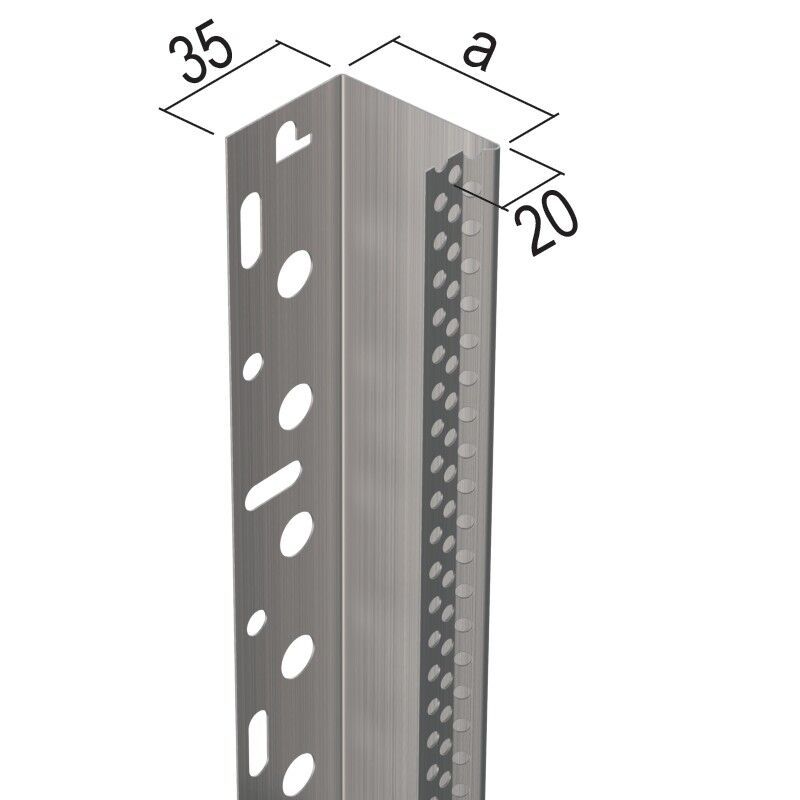 Protektorwerk Abschlussprofil, WDV-Systeme, Alu