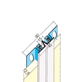Protektorwerk Dehnungsfugenprofil Trockenbau