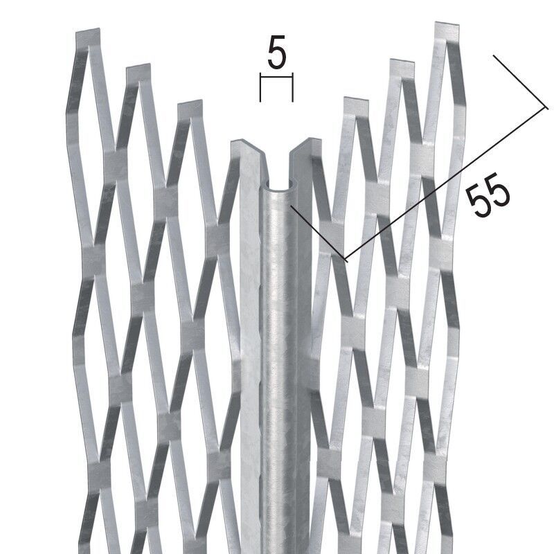 Protektorwerk Kantenprofil Innenputz, runder Kopf