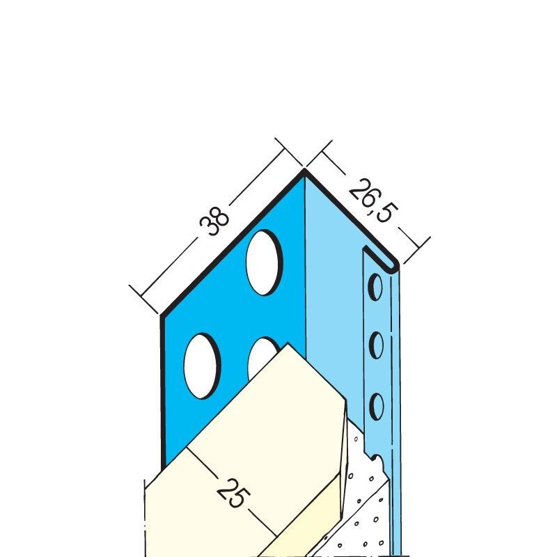 Protektorwerk Abschlussprofil, Trockenbau, GK