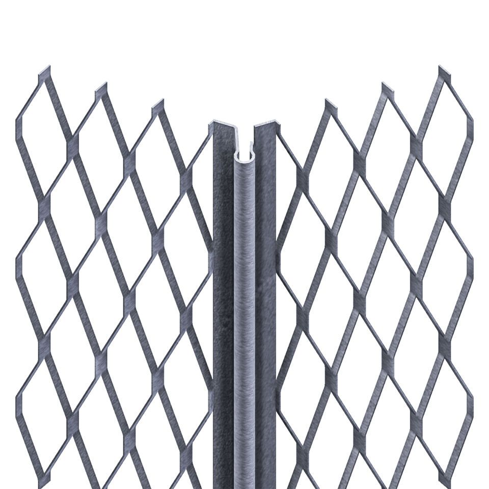 Protektorwerk Kantenprofil Innen- und Außenputz, runder Kopf