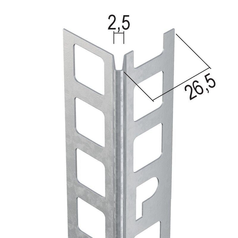 Protektorwerk Kantenprofil Innenputz, runder Kopf