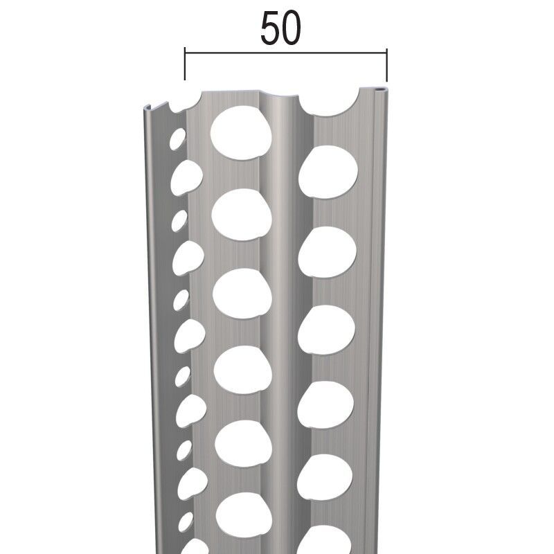 Protektorwerk Kantenprofil Innen- und Außenputz, runder Kopf