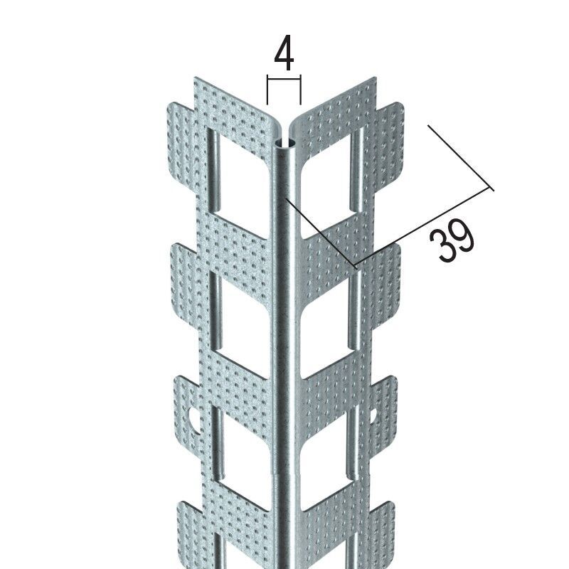 Protektorwerk Kantenprofil Innenputz, runder Kopf
