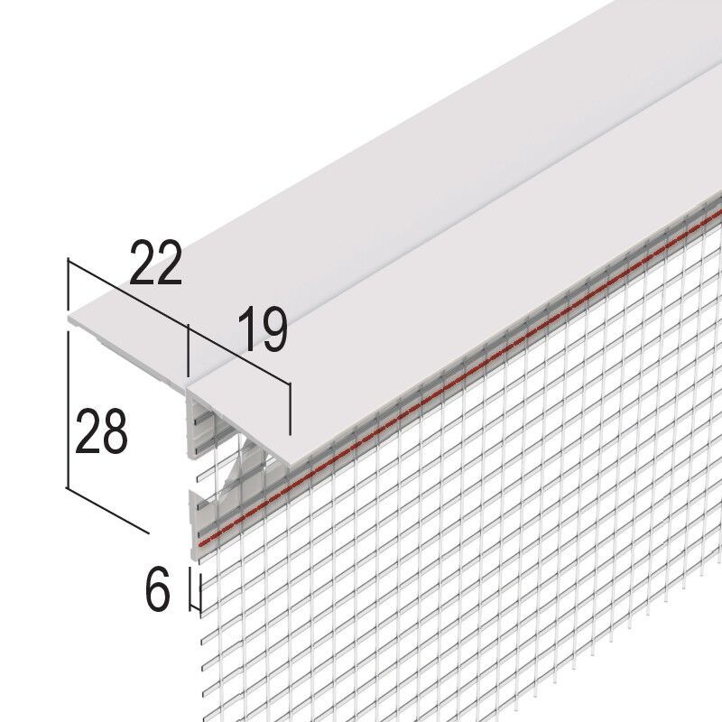 Protektorwerk Anschlussprofil Fensterbank