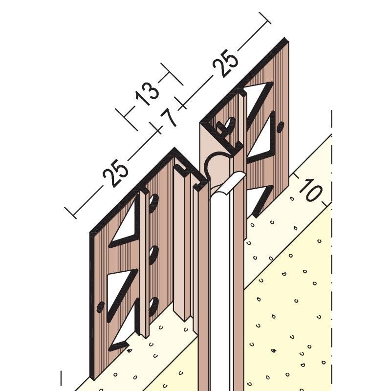 Protektorwerk Bewegungsfugenprofil Innenputz