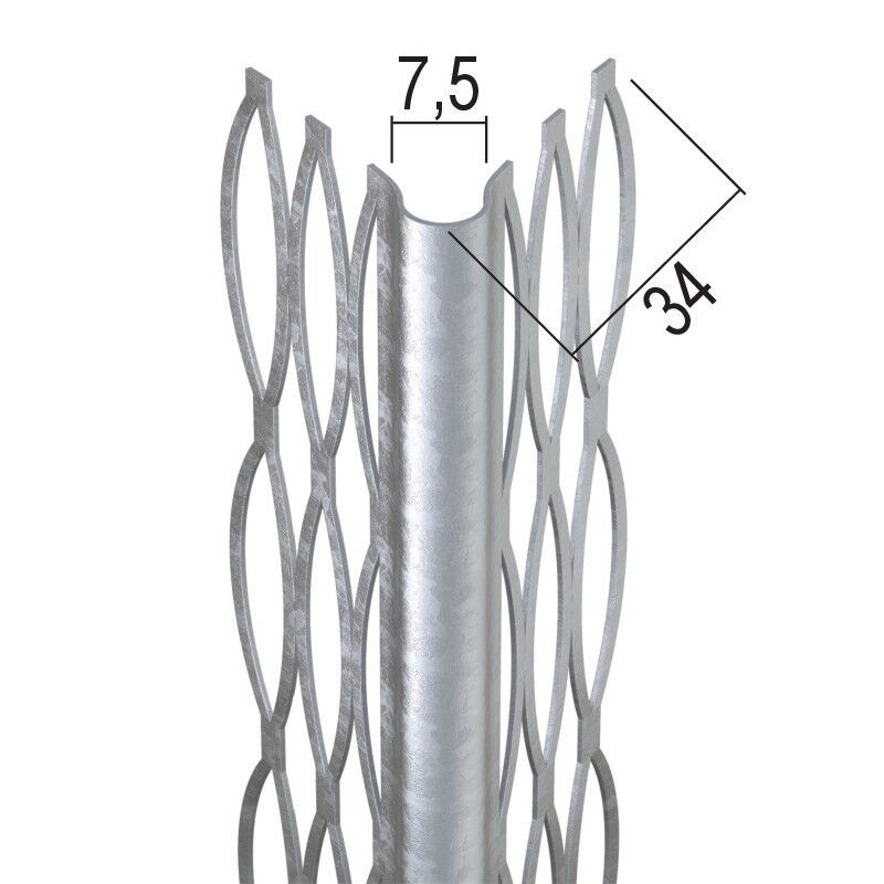 Protektorwerk Kantenprofil Innenputz, runder Kopf