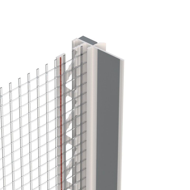 Protektorwerk Anputzdichtleiste mit Schutzlippe, Gewebe für WDV-Systeme