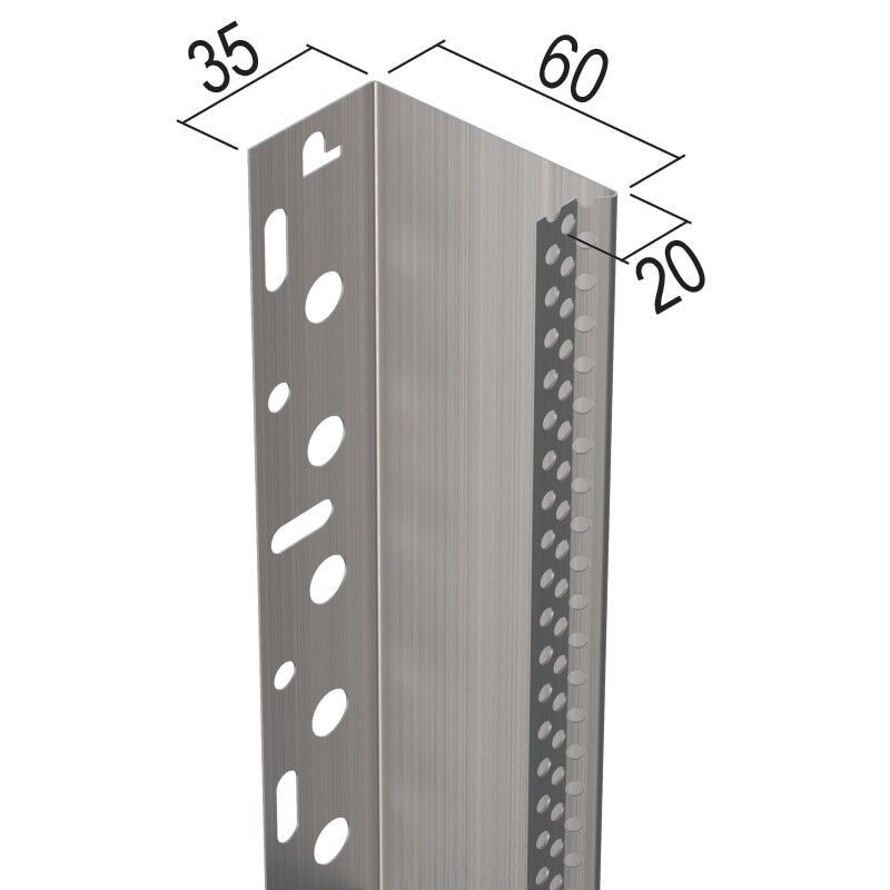 Protektorwerk Abschlussprofil, WDV-Systeme, Alu