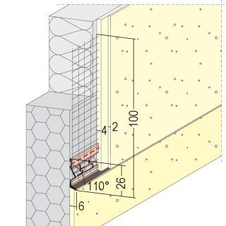 Protektorwerk Sockelprofil für WDV-Systeme
