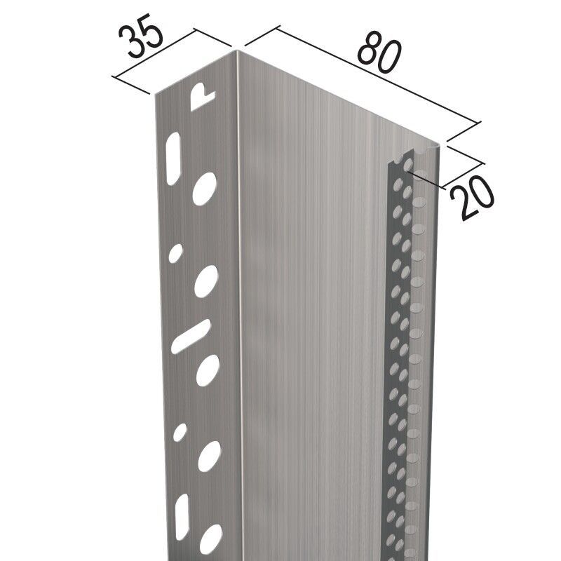 Protektorwerk Abschlussprofil, WDV-Systeme, Alu