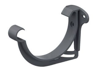 88639 91 NW 100 Stirnbrett-Rinnenhalter NW 100 91 anthrazit PVC-U