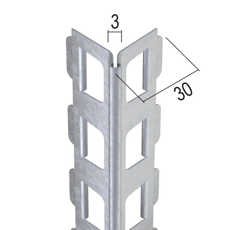 Protektorwerk Kantenprofil Innenputz, runder Kopf