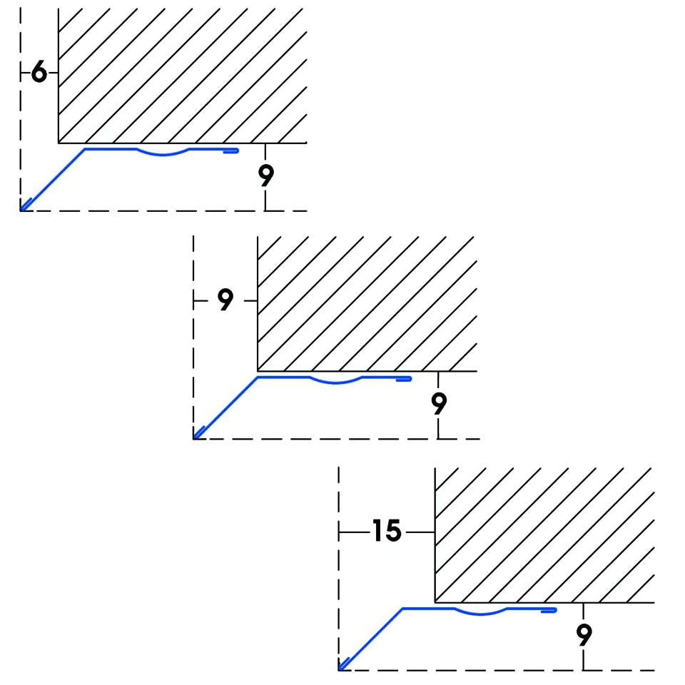 Protektorwerk Kantenprofil Innenputz, runder Kopf