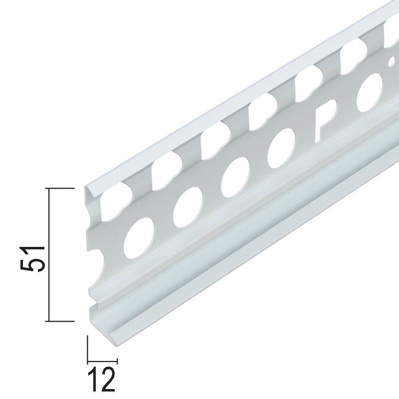 Protektorwerk Sockelprofil Innen- und Außenputz