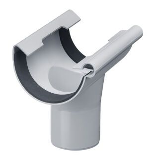 82517 BB DN 150/100 Ablaufstutzen zum Klemmen NW 150 / DN 100 BB grau PVC-U