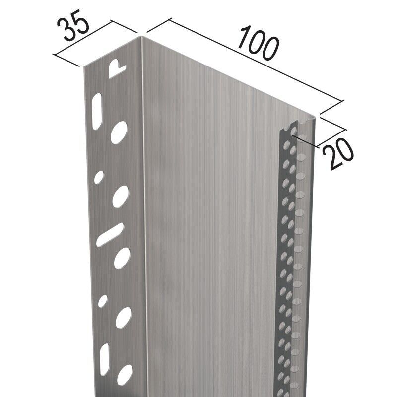 Protektorwerk Abschlussprofil, WDV-Systeme, Alu