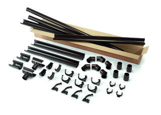 Protektorwerk Dachrinnen-Set für Gartenhäuser