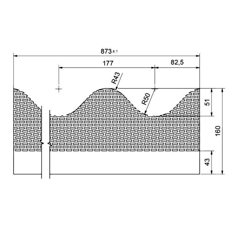 Protektorwerk Traufenbelüftungsprofil Alu
