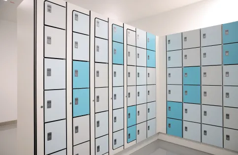 Wertfachschrank mit zentraler Schließung