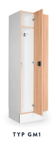 SANA Garderobenschrank 1-türig - Typ GM1
