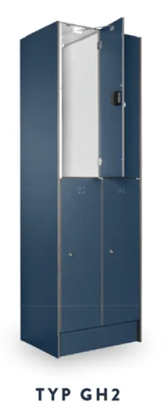 SANA Garderobenschrank, 1/2-türig - Typ GH2