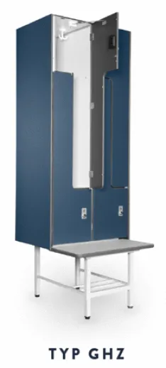 SANA Garderobenschrank, Z-Schränke - Typ GHZ