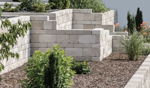 GDM.MOLINA wall, proActive Set 20 und Set 10, antikplus, Kalkstein hell, mittel und dunkel, proClean 100, Wechselmauerwerk